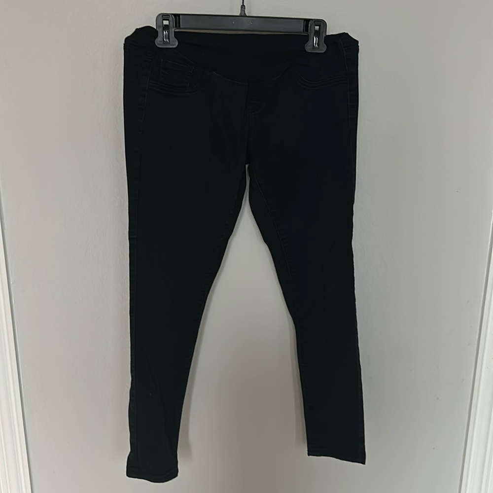 Motherhood Maternity Black Skinny Leg Jegging/Jean